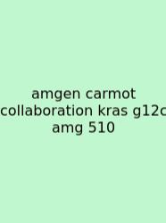 Amgen Carmot Collaboration Kras G12c Amg 510