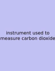 Instrument Used To Measure Carbon Dioxide
